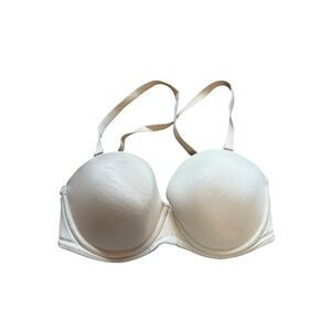 Wacoal 30DD Strapless Bra Convertible Beige Padded Comfortable Underwire